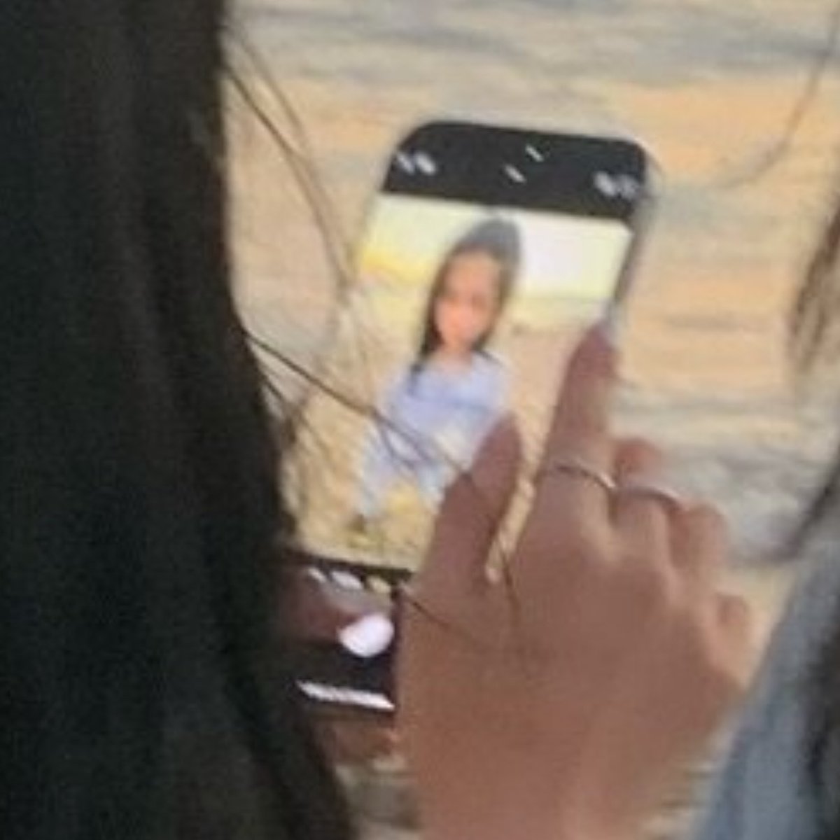 is this photo not decent enough for her to post it? it looks so cute though 🥺