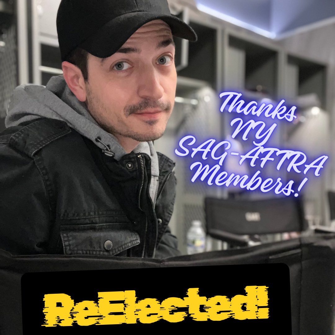 NickFondulis's tweet image. Quick thanks to all SAG-AFTRA NY members who voted, savoring the sweet envelope sealant stickiness to allow my continued advocacy for all our membership in a 5th Local Board/Convention Delegate term. #USAN #5isAlive #ReElected