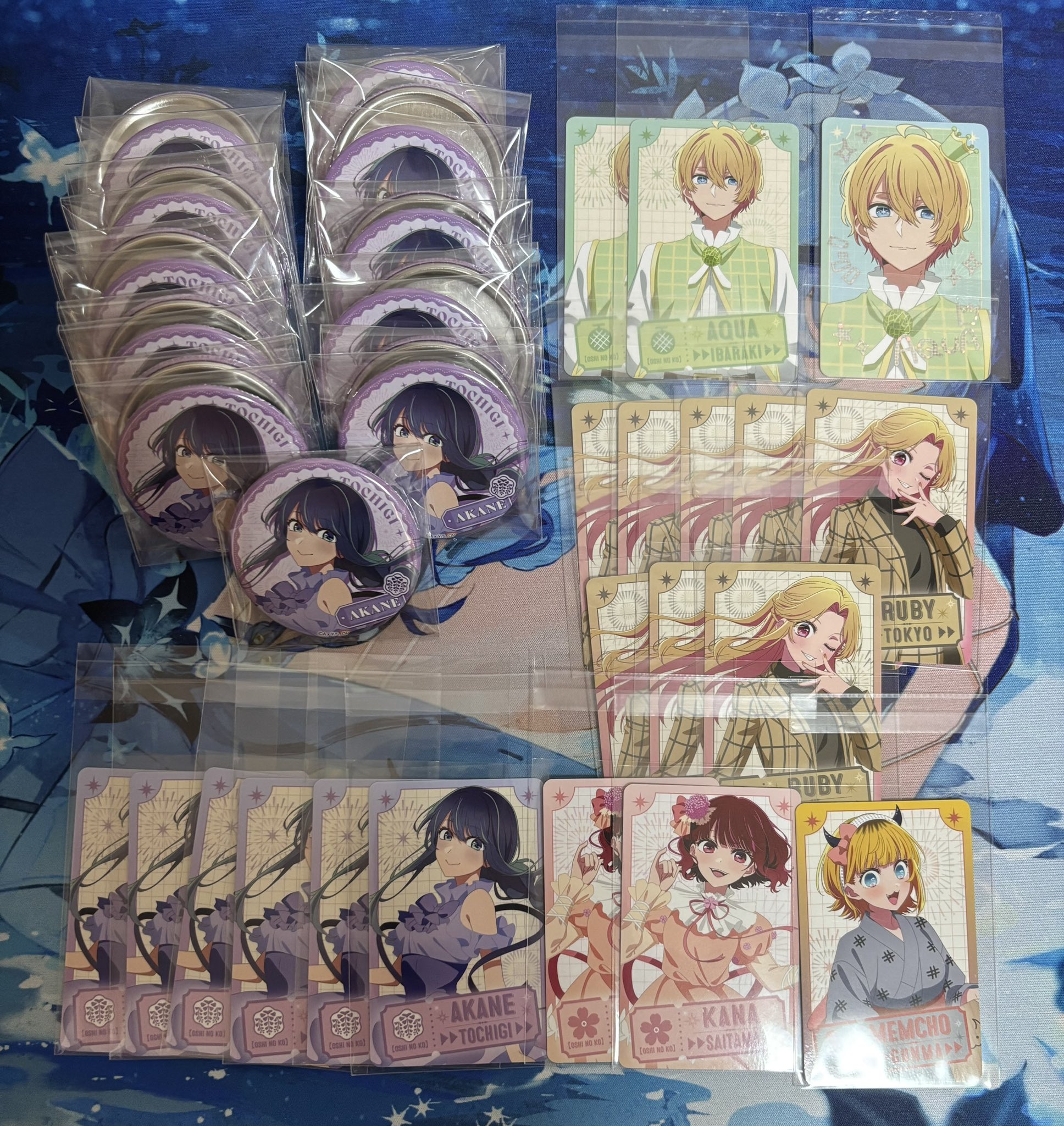 星野ルビー 47都道府県の子 関東納涼祭 缶バッジ12点 推しの