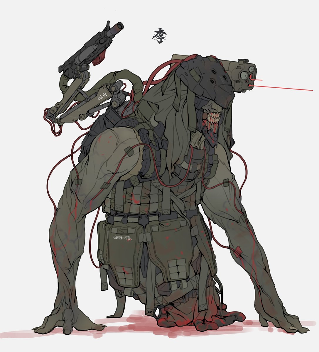 _DeathDrive_'s tweet photo. Some blockout for a model based on a concept i found from Yeong gyun lee. They have some really cool work.
(going to be with and without legs based on the concept)
https://t.co/enxmUGjF3k

|#b3d|#blender|#gameart|#sculpting https://t.co/FplcRQhPhI