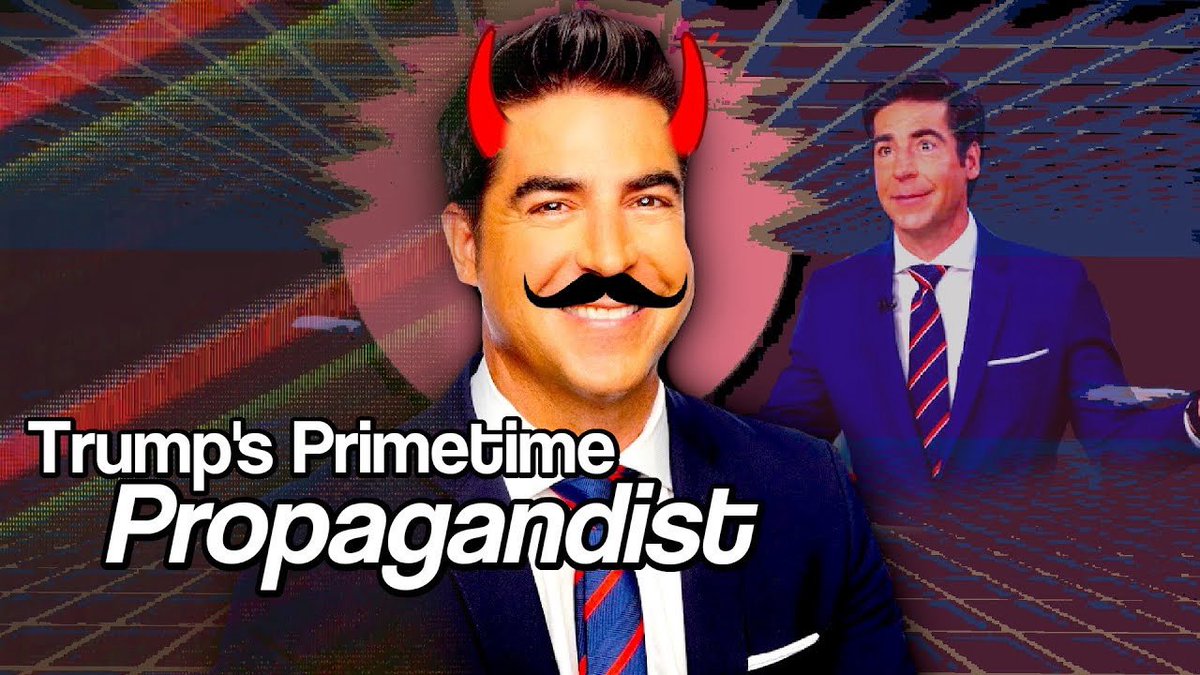 The misinformation war isn’t just coming from Trump, but from a legion of loyal propagandists.

In my latest essay, I dig into one of the most popular and stupid of them all, Jesse Watters. 

youtu.be/PM-FEDkgbOI?si…