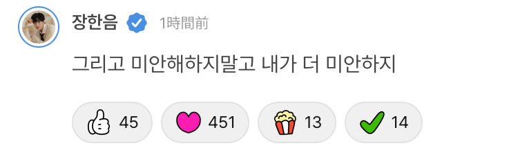 ハヌムもバンビズももう謝るのはやめようね😭
謝るのはエムネだけで十分😠