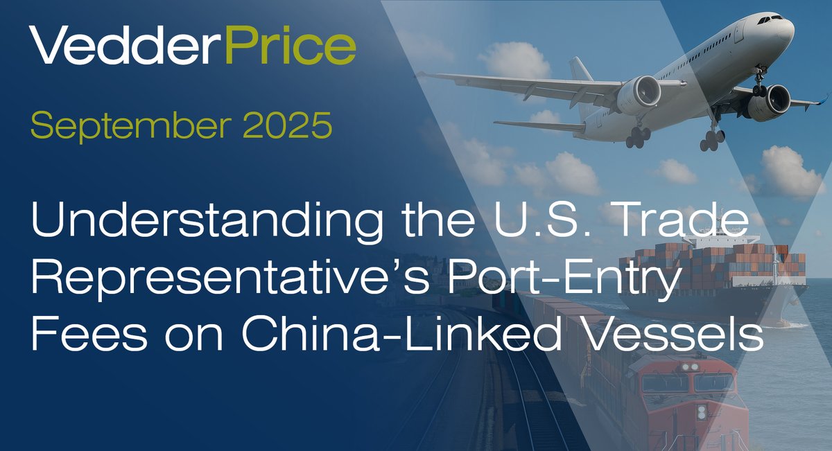 Earlier this year, the USTR formalized its Section 301 Action targeting China's dominance in maritime, logistics, and shipbuilding by imposing phased-in port-entry fees on vessels tied to China. Learn more: bit.ly/3IaOXDl