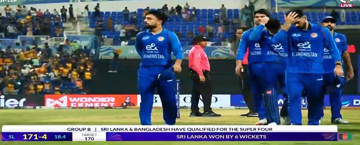 TalhaSafdar20's tweet photo. But Saarrrrrrr Asia's 2nd Best team is out of the tournament Saaarrr😁😁
#AsiaCup2025 
#SLvsAfg 
#Mendis #Srilanka 
#SuperFour https://t.co/elwkzfGgD4