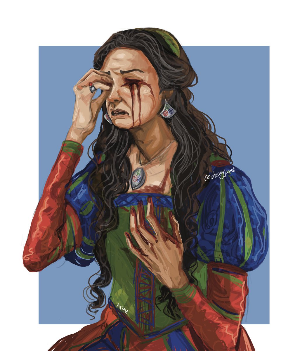 Elinda Massey commission for <a href="/vvave3005/">Vivi</a> !!

#asoiaf #fireandblood #art