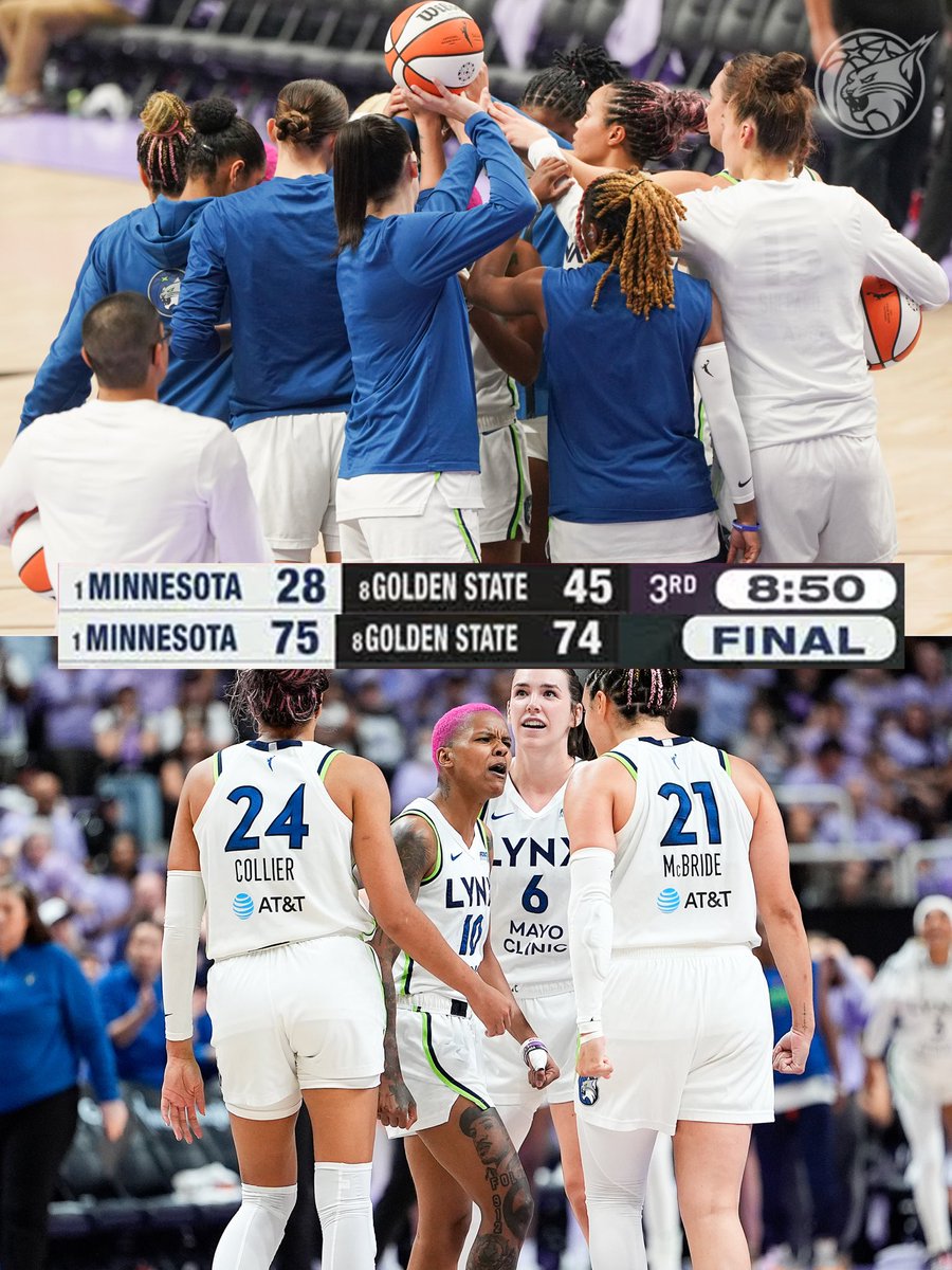 minnesotalynx's tweet image. DEFYING THE ODDS.