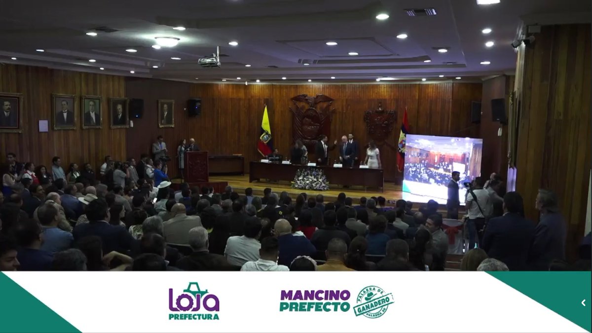 EN VIVO 🔴🎥▶️ Sesión Solemne 166 años de Loja Federal, un acto cívico que enaltece los valores democráticos, el legado de lucha y la identidad de nuestra provincia.
#LojaFederal166años #SabemosTrabajar #MancinoPrefecto 

facebook.com/share/v/177da2…