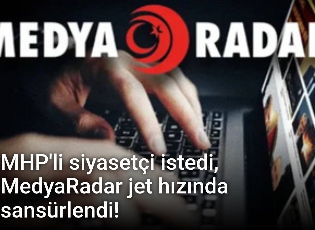 📌Medya Radar'a erişim engeli getirildi

Medya Radar'a Eski MHP Milletvekili ve TYT Türk Yönetim Kurulu Başkanı Arzu Erdem ile beraberindeki yöneticilerin talebi üzerine erişim engeli getirildi.