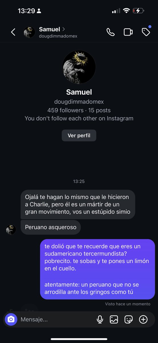 Hoy desbloqueé un logro: insultos de otros países 😎