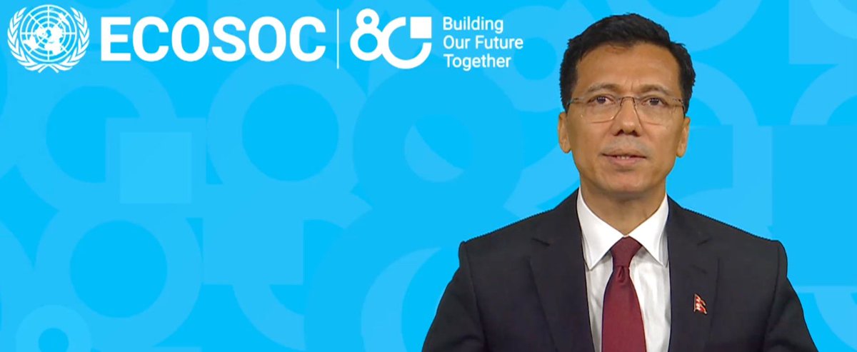 UN ECOSOC President tweet media