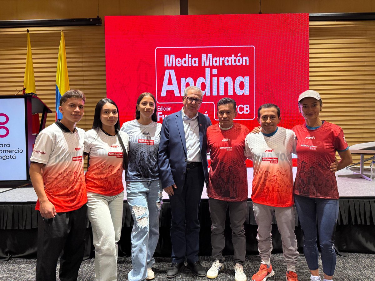 🏃‍♂️✨ Fusagasugá será epicentro de la Media Maratón Andina 2025 ✨🏃‍♀️

El 30 de noviembre viviremos una gran fiesta deportiva organizada por la Cámara de Comercio de Bogotá y apoyada por la Alcaldía de Fusagasugá, que impulsará turismo, deporte y desarrollo. 🌸