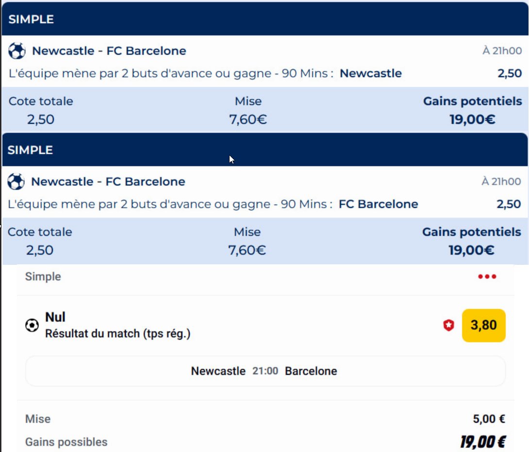 ProloDuBet's tweet image. Jour 5 de la roue #Betclic, -1.2€ de perte mais j&apos;espère pas de nul et je valide comme ça le défi #PSEL pour 5€ de FB