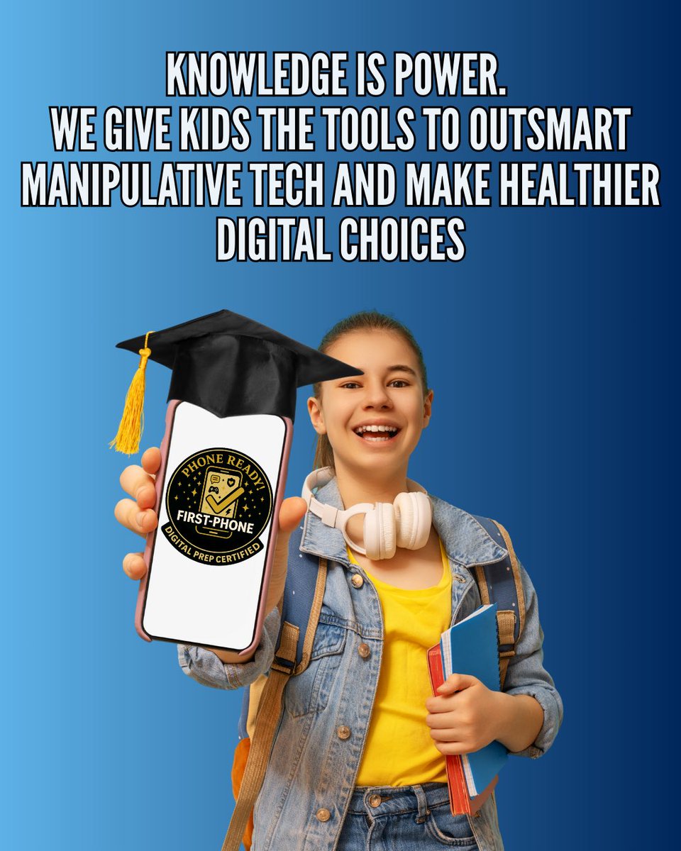 DigitalPrepAcad's tweet image. That little “buzz” from a new notification? It’s dopamine—brain chemistry tech companies use to hook kids’ attention. At Digital Prep Academy, we teach families this before handing over a phone or saying yes to social media.

#DopamineExplained #HealthyScreenTime