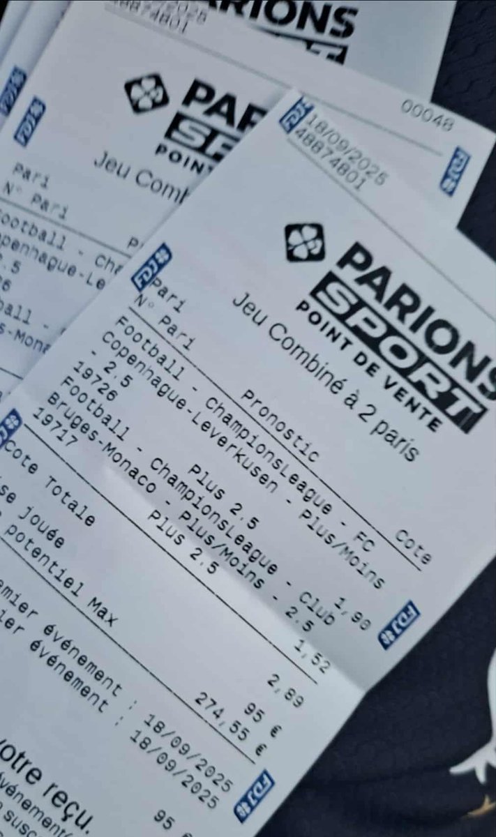 BonnetBenjamin's tweet image. Voilà !!! #FDJ @nou_pronosoft
5 fois .. 🤗🤗🤗