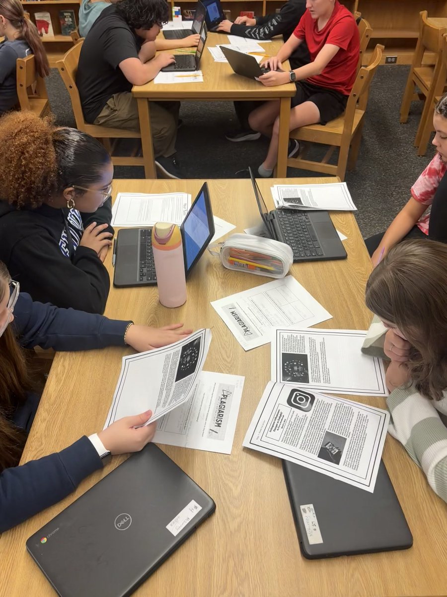 Plagiarism and How to Avoid it with my Aviators ❤️🖤❤️🖤 #JCPS <a href="/Noe_JCPS/">Noe Middle School</a>