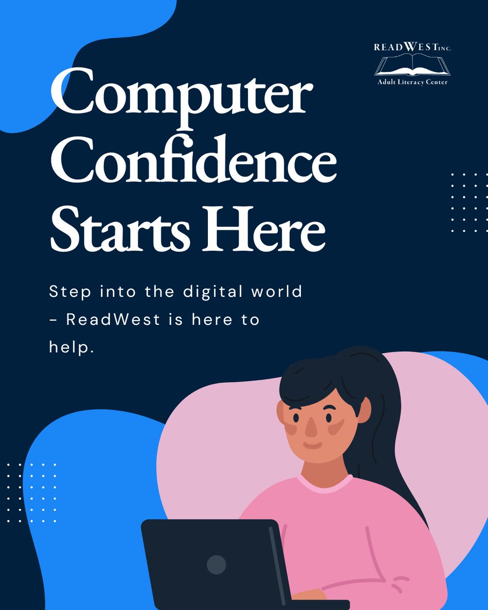 ReadWestInc's tweet image. 💻 Did you know? ReadWest teaches computer literacy too!

Tutors help adults learn to:
🌐 Use the internet
📧 Set up email
📎 Send attachments
💼 Apply for jobs

👉 ReadWest.org

#ComputerLiteracy #AdultLearning #ReadWest