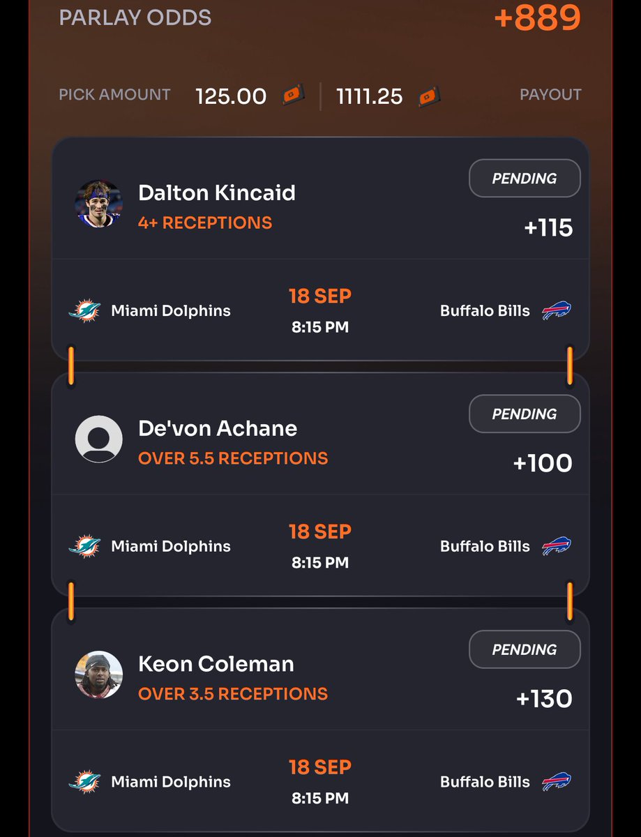 STILL TRYING TO GET OUR FIRST W OF THE NFL SEASON. 🙌🏈

Only ONE #TNF slip from me today!🏆 

Let’s knock them down before the first half is over 💪💥

Sending $25 to TWO People when we CASH!!🏆💸

(Must Be Following &amp; ❤️/RT to Enter)

#Gambling𝕏 #GamblingTwitter