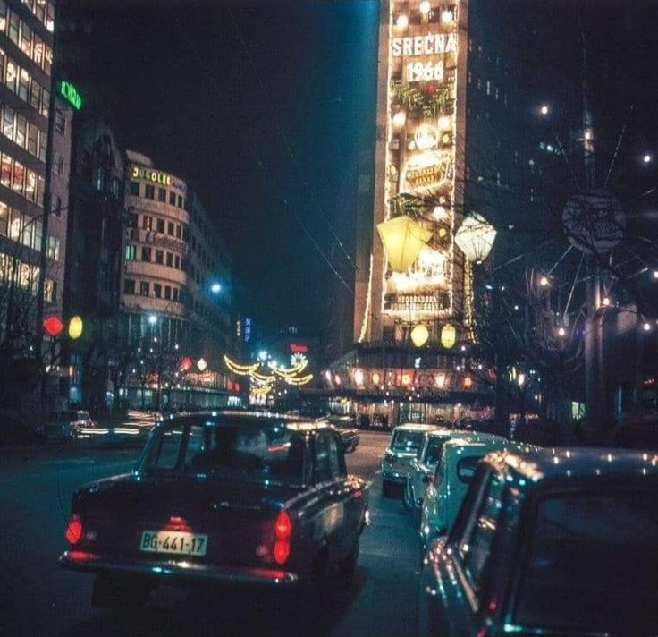 YugoslavVisuals's tweet image. New Year&apos;s Eve, Belgrade, 1966
