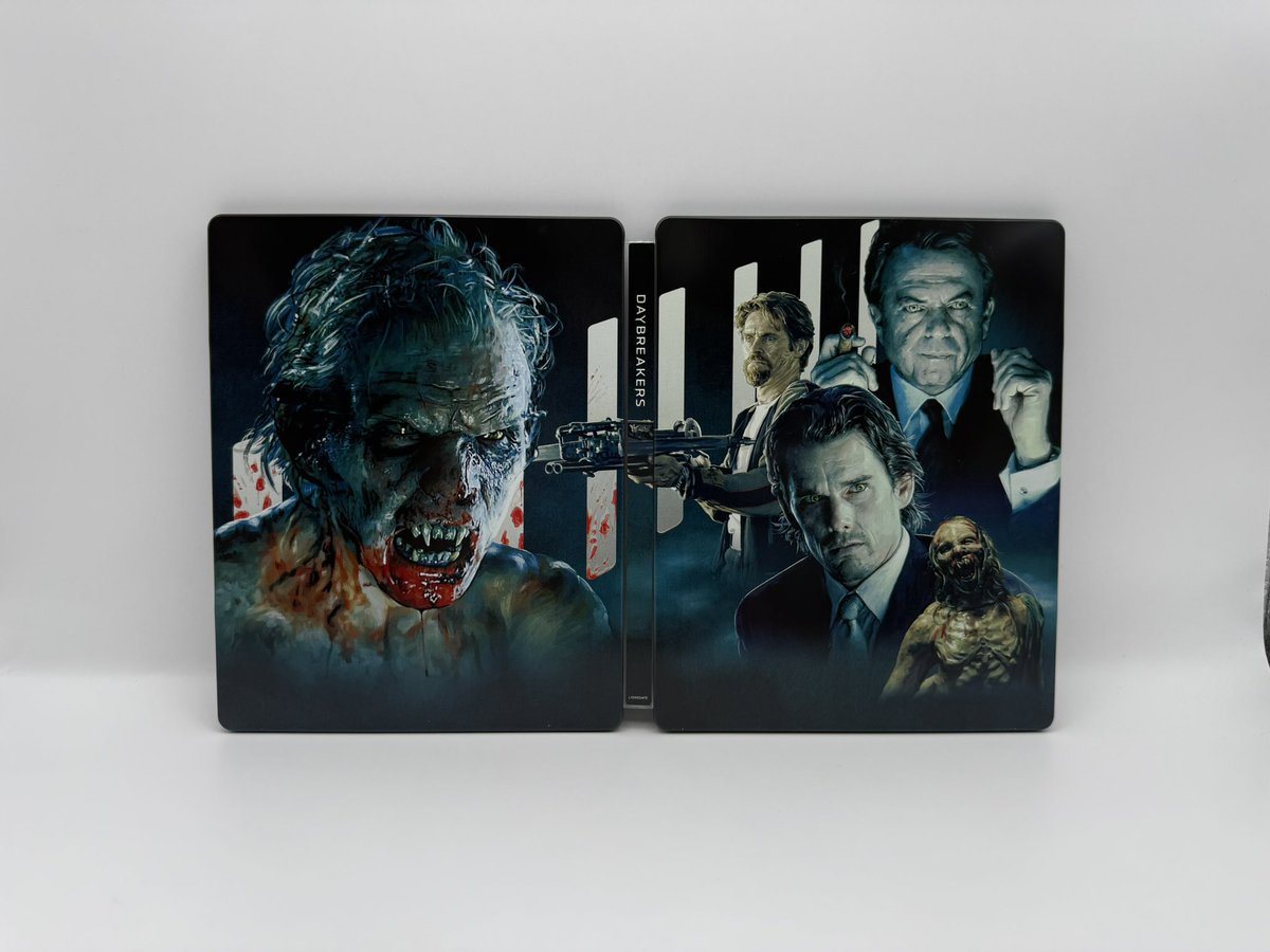MarcTheLlama91's tweet image. Lionsgate Limited Exclusive Daybreakers 4K Blu-ray (Lenticular Slipcover) Steelbook 

#lionsgate #daybreakers #vampire #popcorn #bucket #movie #movies #cinema #film #4k #dvd #vhs #unboxing #marcthellama91 #llamasproductions #wedontsellllamas #steelbook #steelbooks #viral #fyp
