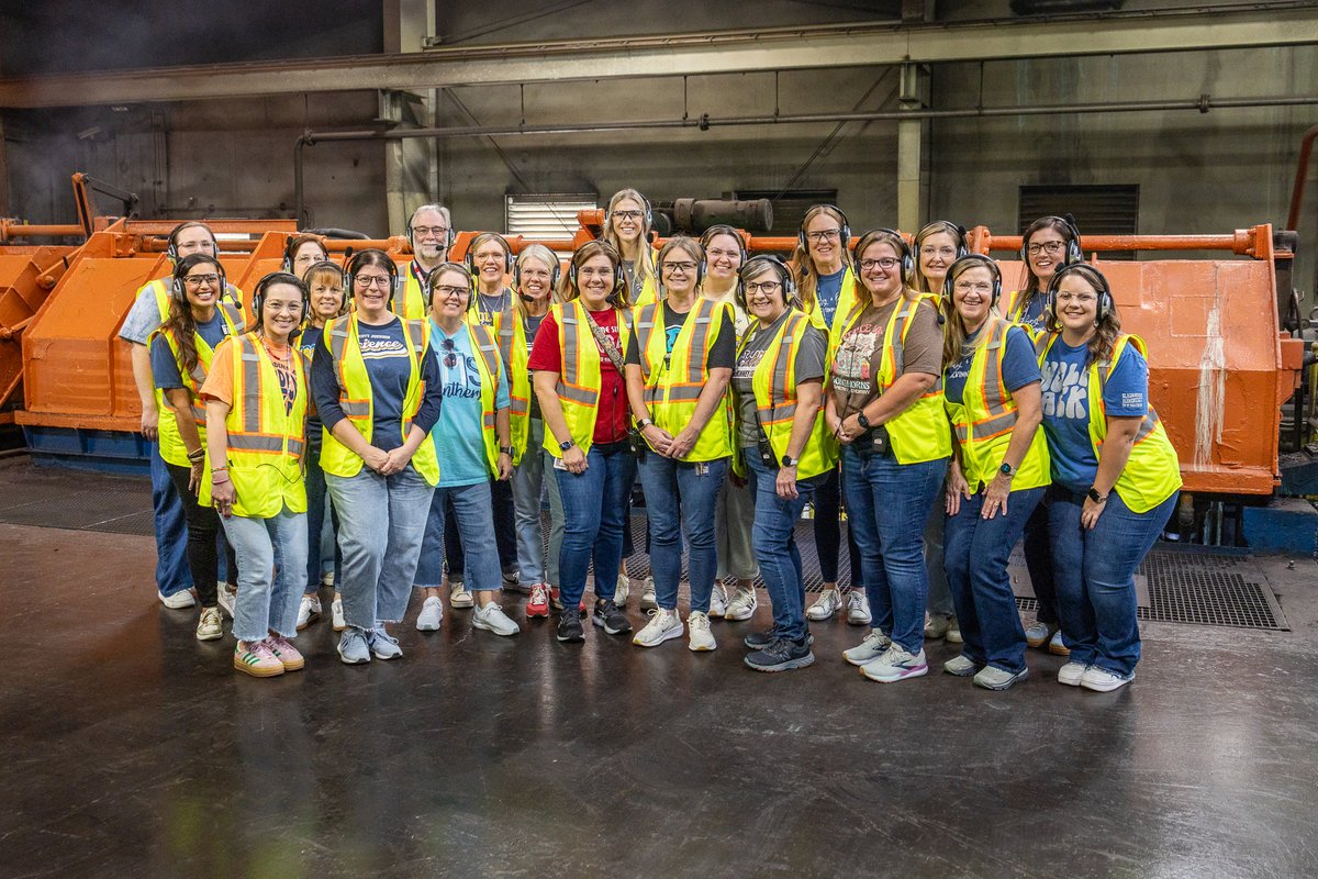 McKinney ISD STEAM Ambassadors toured Encore Wire on Sept. 17, gaining real-world insight into careers in science, tech, engineering, arts, and math. The visit connects classroom learning with hands-on experience and future opportunities for students.

Thank you, Encore Wire!