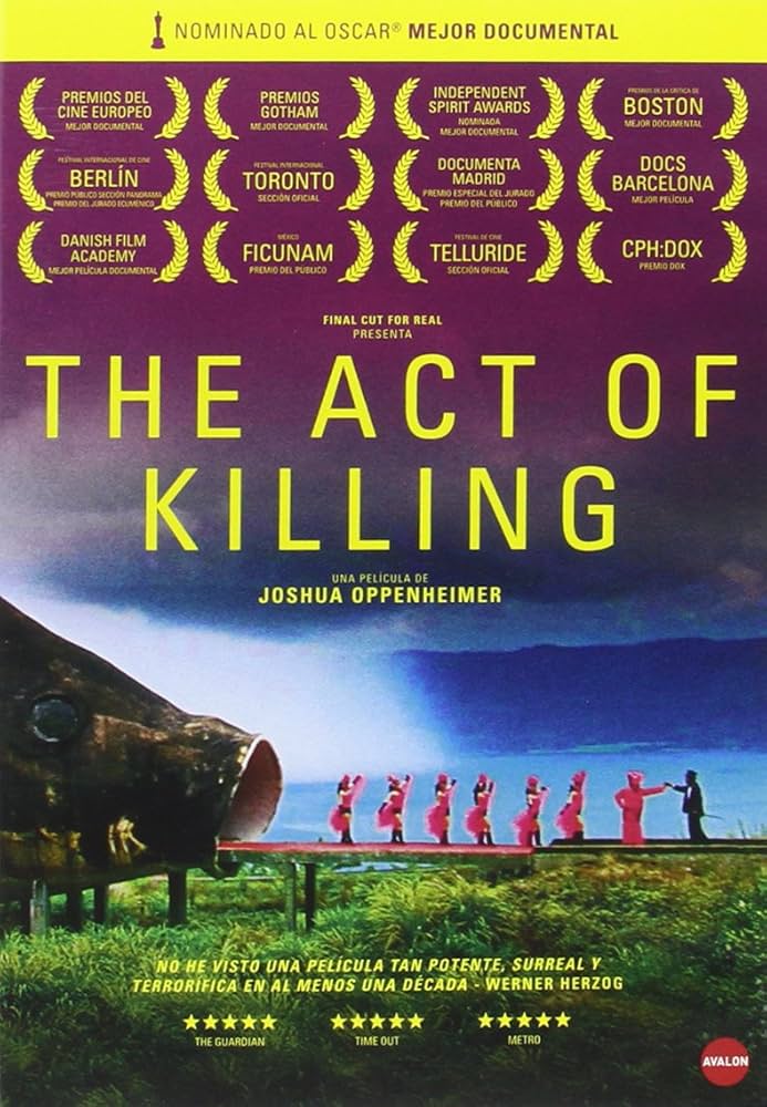 Feia anys que no la veia. BESTIAL. 
The act of killing, de Joshua Oppenheimer.