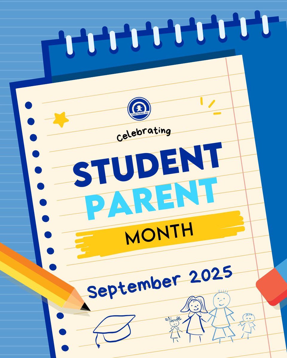 September is National Student Parent Month! 🎓👶

Balancing school, work &amp; parenting is tough—and child care can make all the difference. 

We’re here to help parents find care so they can finish their education &amp; reach their goals.