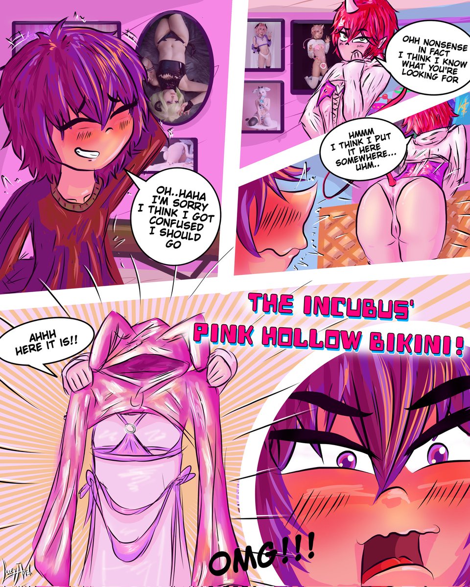 1/2 Hey! I made this mini comic a year ago for <a href="/JackyFlyy/">Jacky.fly</a> but never posted it here, so I want it to share today since it's jacky's birthday 🥳💕 hope you're having a wonderful time in your special day 🎂🎉🍻