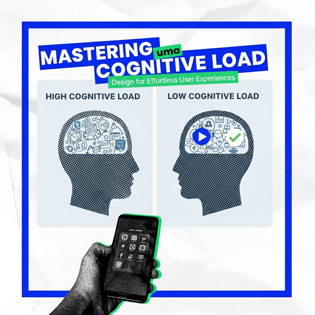 Desiign_Genius's tweet image. Is your product making users think too hard? 🤔 The mental effort a user needs to process information and complete a task is called Cognitive Load. And as designers, our job is to reduce it! #UIUX #CognitiveLoad