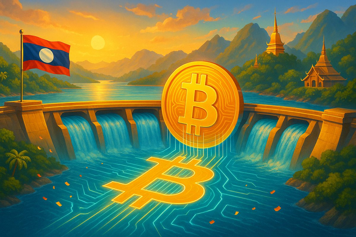 ⚡ Laos to harness surplus hydropower for Bitcoin mining Laos, with abundant  hydropower and growing debt from dam projects, is exploring crypto mining  using excess electricity. #Laos #Bitcoin #Hydropower #CryptoMining