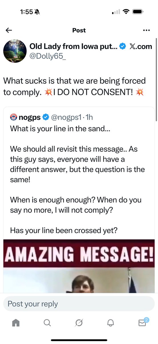 Both of these accounts <a href="/Dolly65_/">Old Lady from Iowa putting in her 2 cents.</a>  and <a href="/nogps1/">nogps</a> are radicalizing people without so much as a shred of evidence. The same rhetoric from leftists that drove Tyler Robinson to draw a line in the sand…is the same rhetoric these accounts are using to get the far right to draw a line in