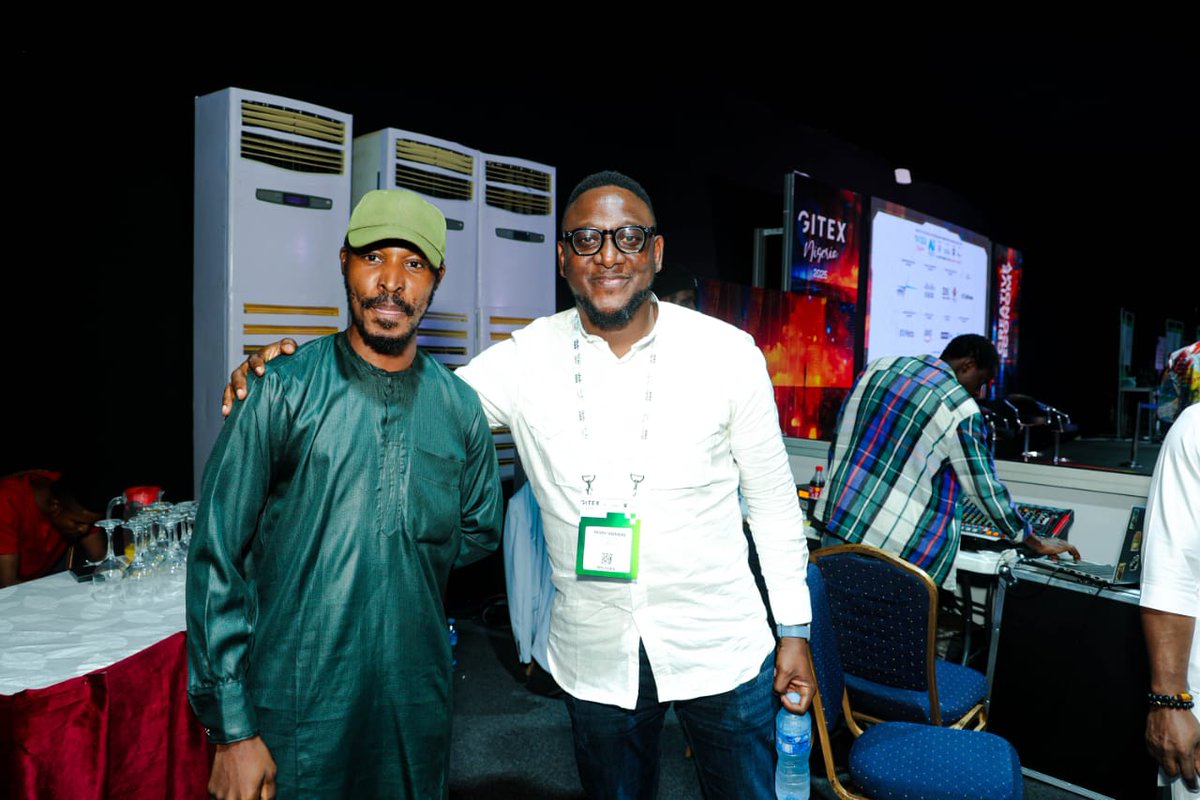 Our appearance at <a href="/GitexNigeria/">Gitex Nigeria</a> 2025 was a chance to reconnect with brilliant #entrepreneurs across the #creative industry—#gamers, #filmmakers, #animators—and especially our dear friend <a href="/ferdyadimefe/">WordsbyFerdy</a>, Founder &amp; CEO of <a href="/magiccarpetng/">Magic Carpet Studios</a>

#GitexLagos2025 #Creative #FundsforAfrica
