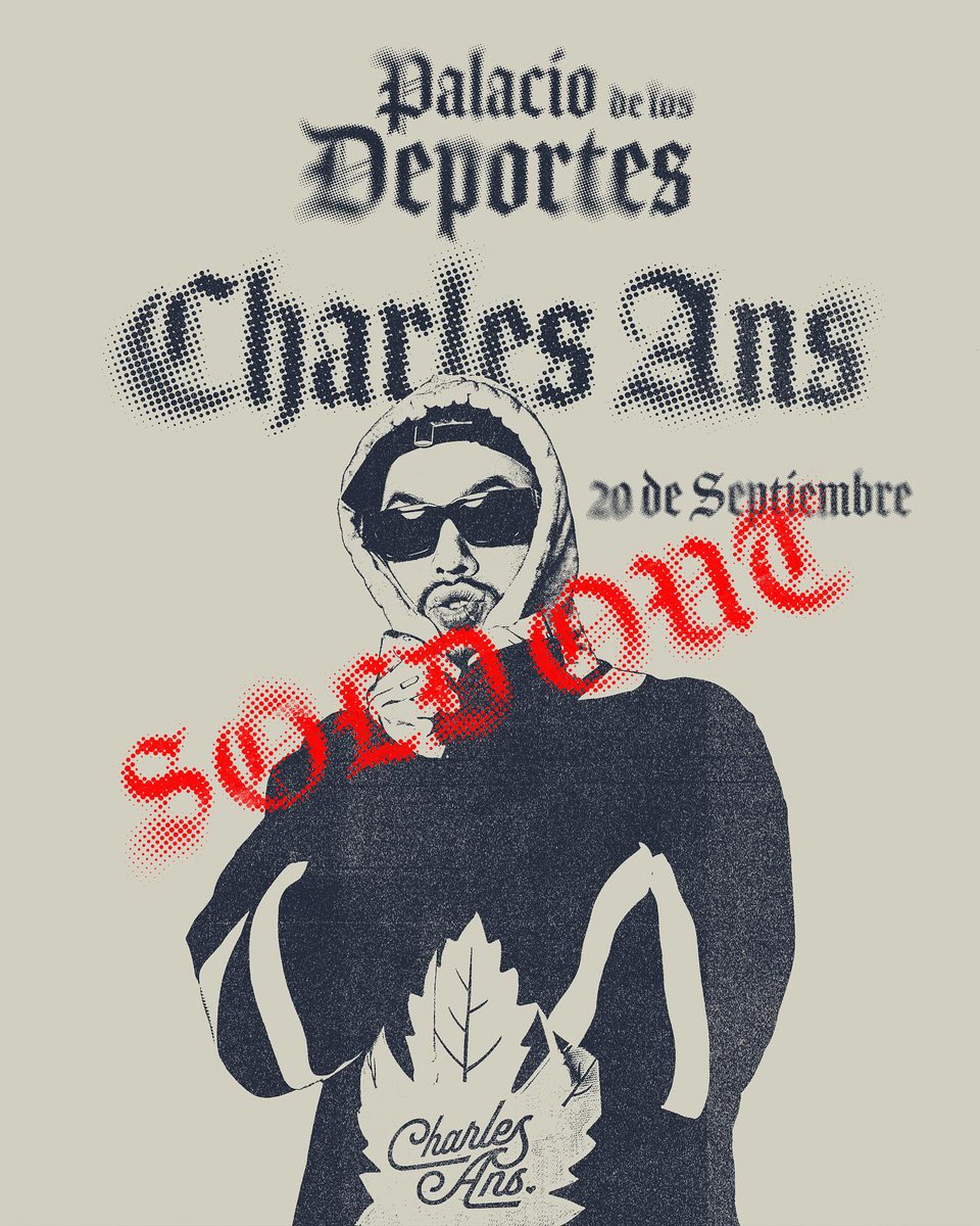 LPalomeros's tweet photo. Charles Ans tendrá casa llena en el Palacio de los Deportes.
Lo que se avecina no es solo un concierto: será una noche escrita con fuego en la memoria, un viaje de versos y emociones que quedará para siempre en la historia del rap mexicano.
#charlesans #PalacioDeLosDeportes https://t.co/z7kfCanNHt