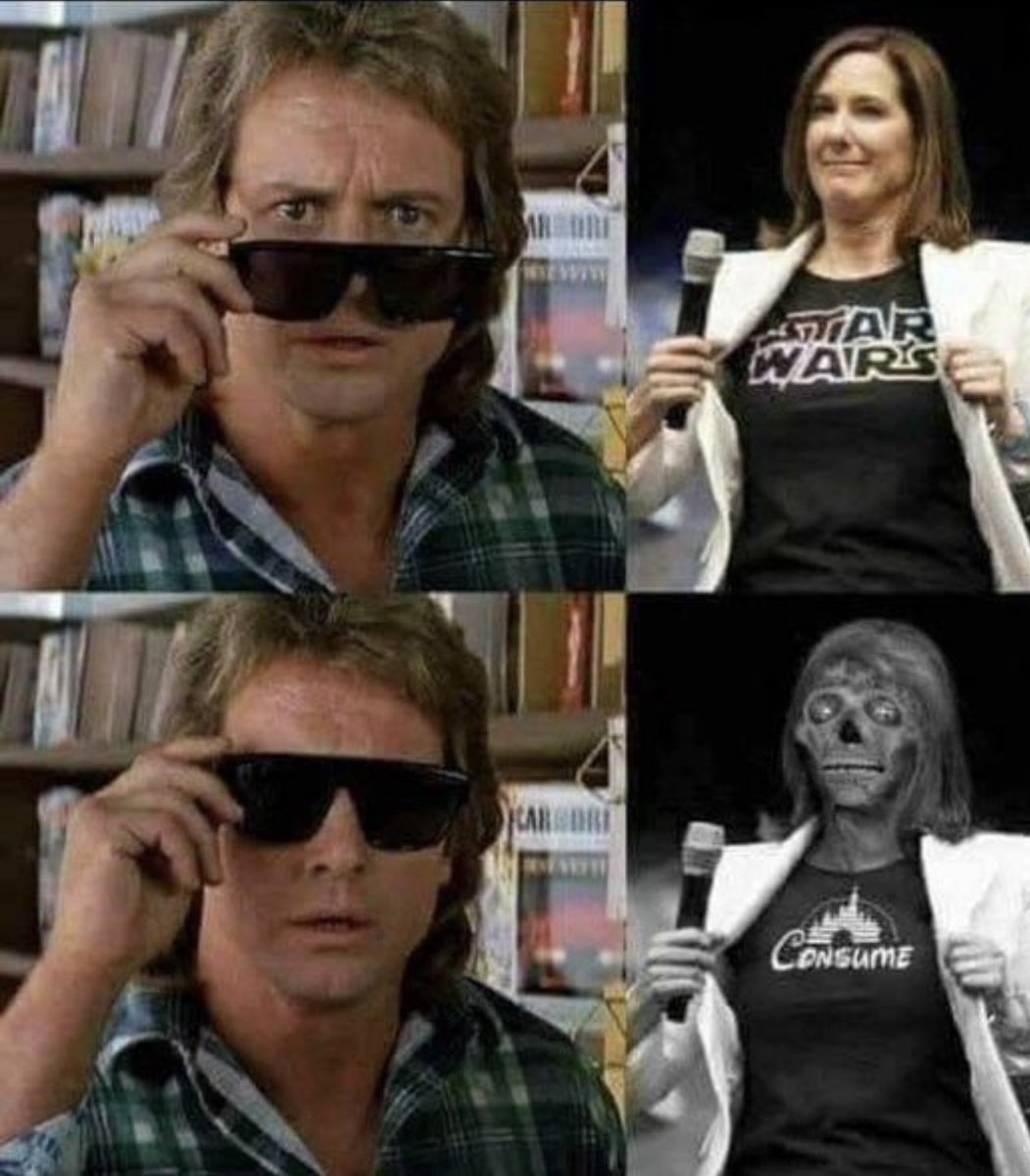 SciFiction's tweet image. #fypシ #foryouシpage #StarWars #memes
#TheyLive #starwarsfan #roddypiper #movies
#disney #memesdaily #funnymemes #humor
#trend #virals #funny