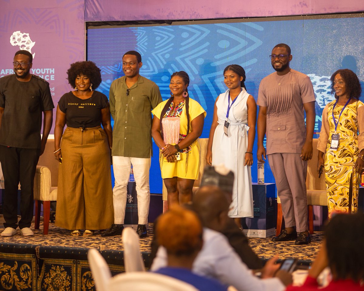 When I’m not acting, writing, producing, or creating in my workshop, you’ll probably find me on a panel somewhere—sharing knowledge from my lived experiences and entrepreneurial journey with <a href="/kinkymatters/">Kinky Matters</a> 

Thank you to Young Green Entrepreneurs <a href="/YGEGhana/">Young Green Entrepreneurs</a> for having me. 

The