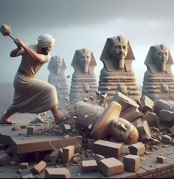 آزان عبادت کے لیے دی جاتی ہے۔ بت توڑنے کے لیے تلوار اٹھانا پڑتی ہے آزان سے بت نہیں ٹوٹتے