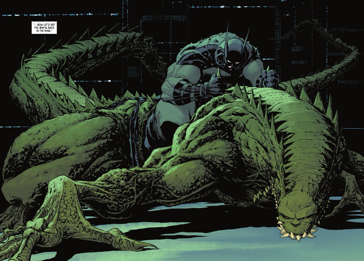Z3RO_GRAVITY_'s tweet image. #AbsoluteZero 

What I love about this is despite Waylon being mutated into this killer crocodile he still doesn’t forget his best friend Bruce.

Also this panel goes hard asf 🔥