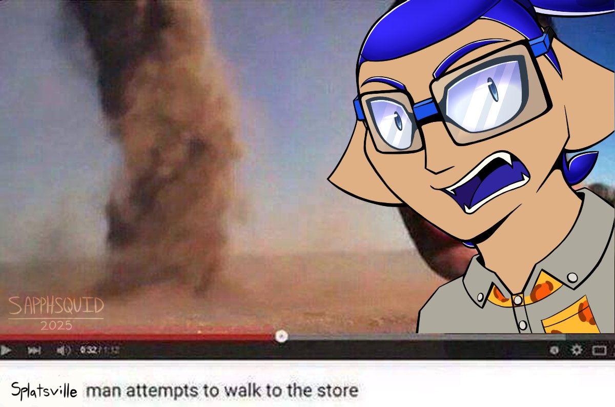 Sapphsquid's tweet photo. I can totally see him being a storm chaser for some reason
#coroika #splatoonmanga https://t.co/nolfhQPq2y