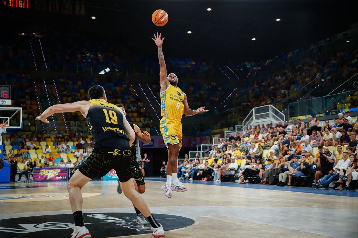 🏀 Final: 

🐥 Dreamland Gran Canaria 67
⬛️ La Laguna Tenerife 89

🔥 #VamosGranca