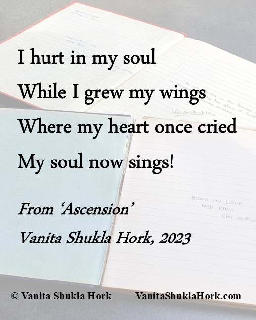 VanitaHork's tweet image. #Ascension is one of my newer poems from 2023. It is part of the series called #TwinFlames and describes one of the phases of this #spiritual journey.

Do leave a comment in my #blog 🙏

vanitashuklahork.com/ascension/

You will also enjoy #Soul, my 4th book.

#poetry #BooksWorthReading