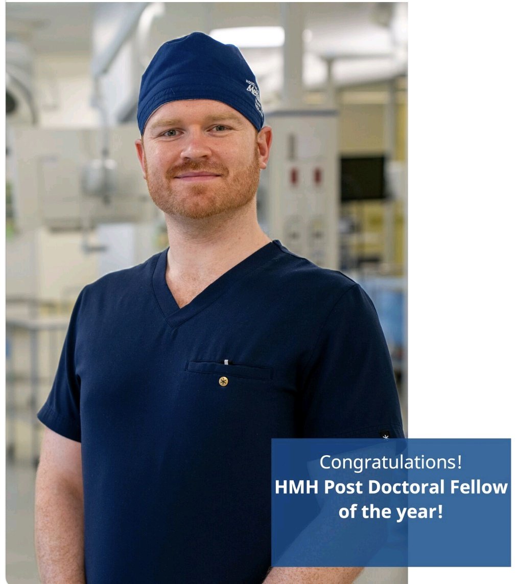 Honoured to win Outstanding Postdoc of the year at <a href="/MethodistHosp/">Houston Methodist</a>! The <a href="/trisharoymd/">Trisha L. Roy MD PhD FACS</a> lab is an incredible team to work in. Thank you Dr Roy for the mentorship. Big thanks to <a href="/AlanLumsdenMD/">Alan Lumsden, MD, CV Chairman/Director</a> too for all the support and guidance, <a href="/HMethodistCV/">Houston Methodist CV</a> is a truly remarkable place to work!