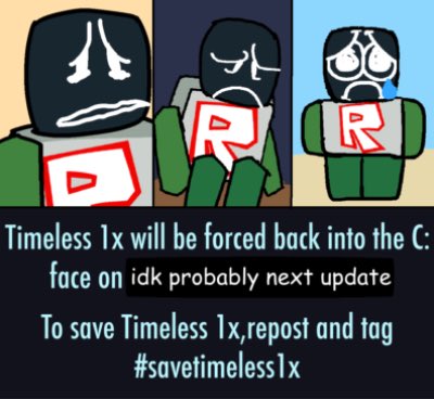 #savetimeless1x