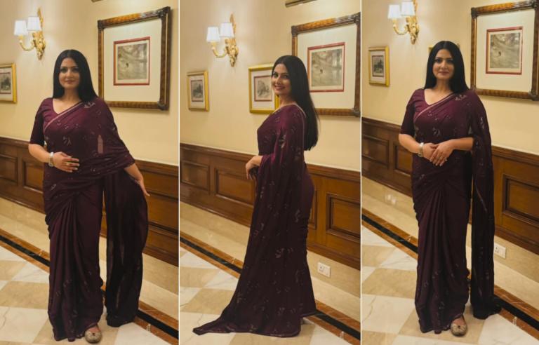 Chitraaumislife's tweet photo. Saree 😍💕✨ @chitraaum
#ChitraTripathi #ABPNews #ChitraTripathiOnABP #QueenOfHearts #Media #ABP #Journalist #StylishDiva https://t.co/rKNLNuAbhl