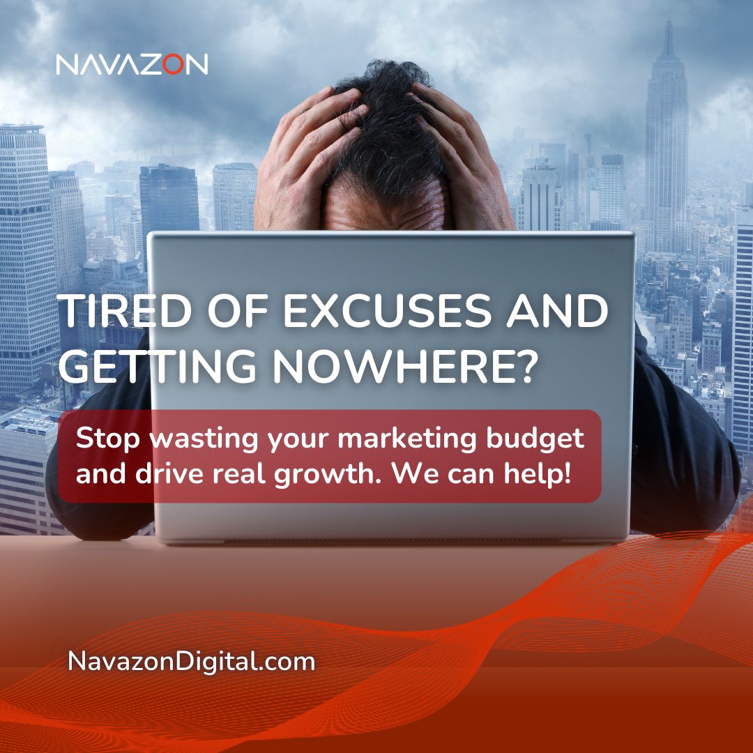 NavazonDigital's tweet image. 💸 Stop wasting your marketing budget on campaigns that don’t move the needle.
 📈 At Navazon Digital, we focus on results — not vanity metrics.
Let’s turn your ad spend into real growth.
👉 Visit navazondigital.com to get started.
#MarketingThatWorks #NavazonDigital