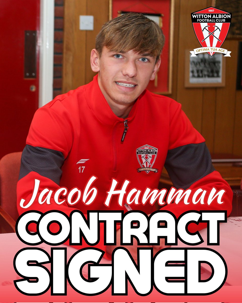 WittonAlbion's tweet photo. CONTRACT SIGNED ✍️
We are also delighted to announce that Jacob Hamman has also agreed a contract with the club to also keep him at the club until the end of the season.
Well done Jacob.
#UpTheAlbion #contractsigned https://t.co/nkguWVU0hn
