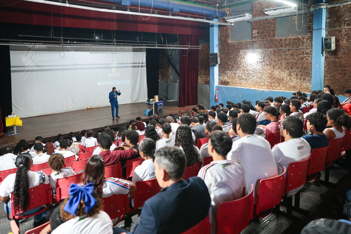 🤩 O <a href="/iemaoficialma/">IEMA Oficial</a> promoveu, nesta quinta (18), a Feira de Profissões, uma iniciativa estratégica que conecta escola, comunidade e mercado de trabalho. 

#GovernoMA #EducacaoMA