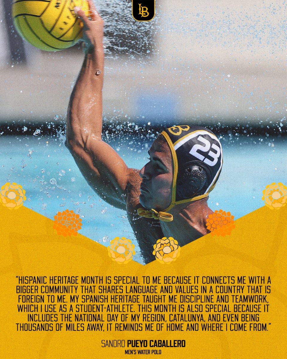LBSUAthletics's tweet photo. In celebration of Hispanic Heritage Month, we honor the rich cultures, traditions, and stories of our student-athletes.

 #GoBeach | #LongBeachBuilt https://t.co/PyD77YsnrH