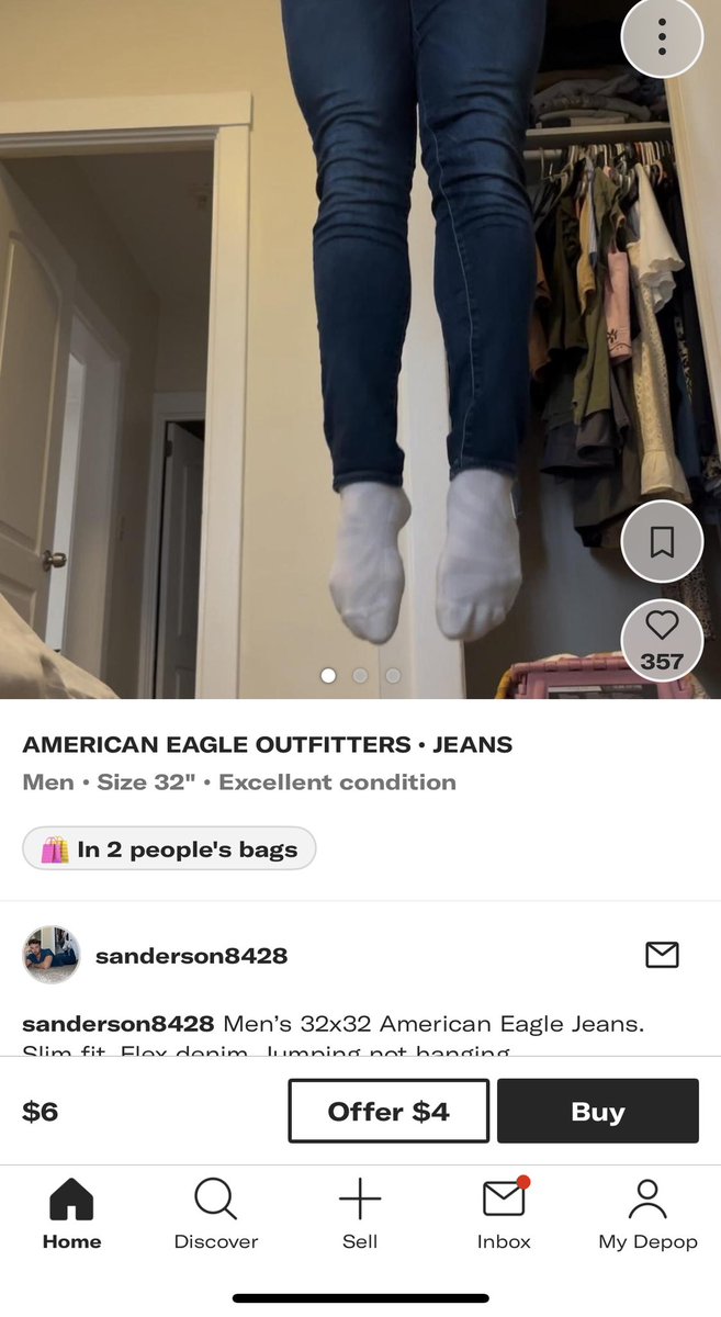 There’s this guy on Depop hittin poses trying to sell his shit, it’s making me giggle. Like what is this?!?