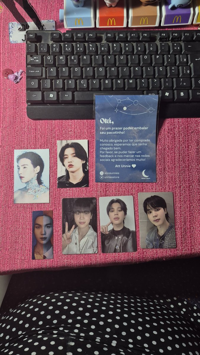 Mangoo_Mochii's tweet photo. FEEDBACK POSITIVO 💜✨️
P/ @unniesstore 
•Veio super bem embalado
• Muito cuidadosa cmg na hr da compra 
• Amei os mimos (ela acertou o meu bias✨️) https://t.co/JKgQ9FNwVb