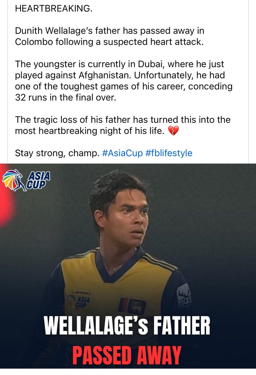 HanifLewanist's tweet photo. Please anyone confirm it!
💔💔
#AsiaCup #AFGvSL #AsiaCupT20 https://t.co/QUtBTfRg4t