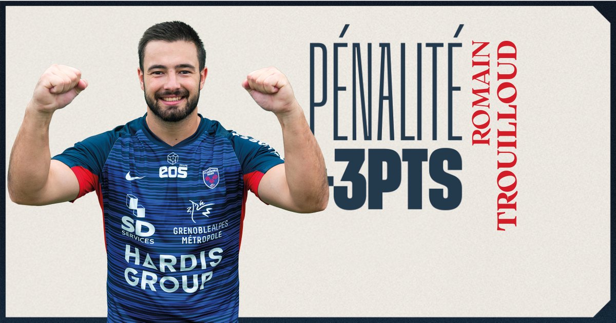 FCGrugby's tweet photo. Pénalité réussie par Romain Trouilloud !
🔴🔵 FCG 23 - 21 PR ⚪️⚫️
#FCGPR #AllezFCG https://t.co/RY2kcXOGCV